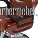 Кресло для барбершопа БМ-8763, коричневый